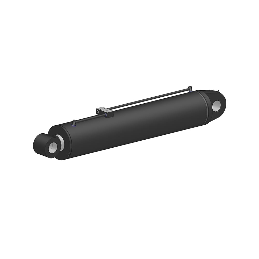 Sidebelaster kran hydraulisk nedre arm sylinder