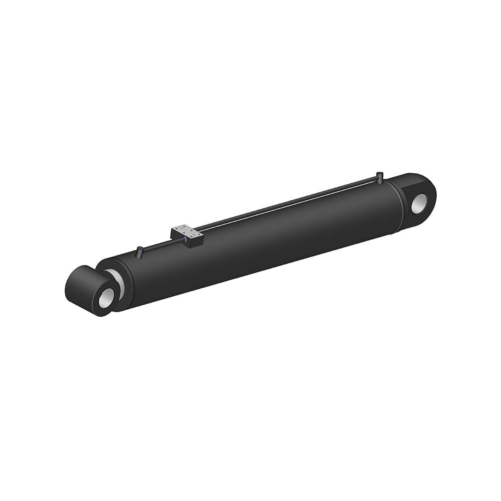 Sidebelaster kran hydraulisk utrigger luffing sylinder